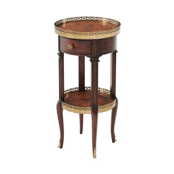 Theodore Alexander Louis XVI Tray Top End Table with Storage Wayfair